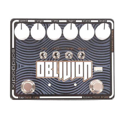 SolidGoldFX Oblivion Quad Flanger Pedal Effects and Pedals / Flanger