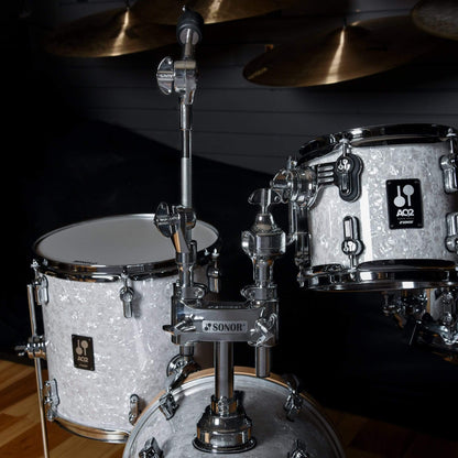 Sonor Martini 8/13/14/5x12 4pc. Drum Kit White Pearl Drums and Percussion / Acoustic Drums / Full Acoustic Kits