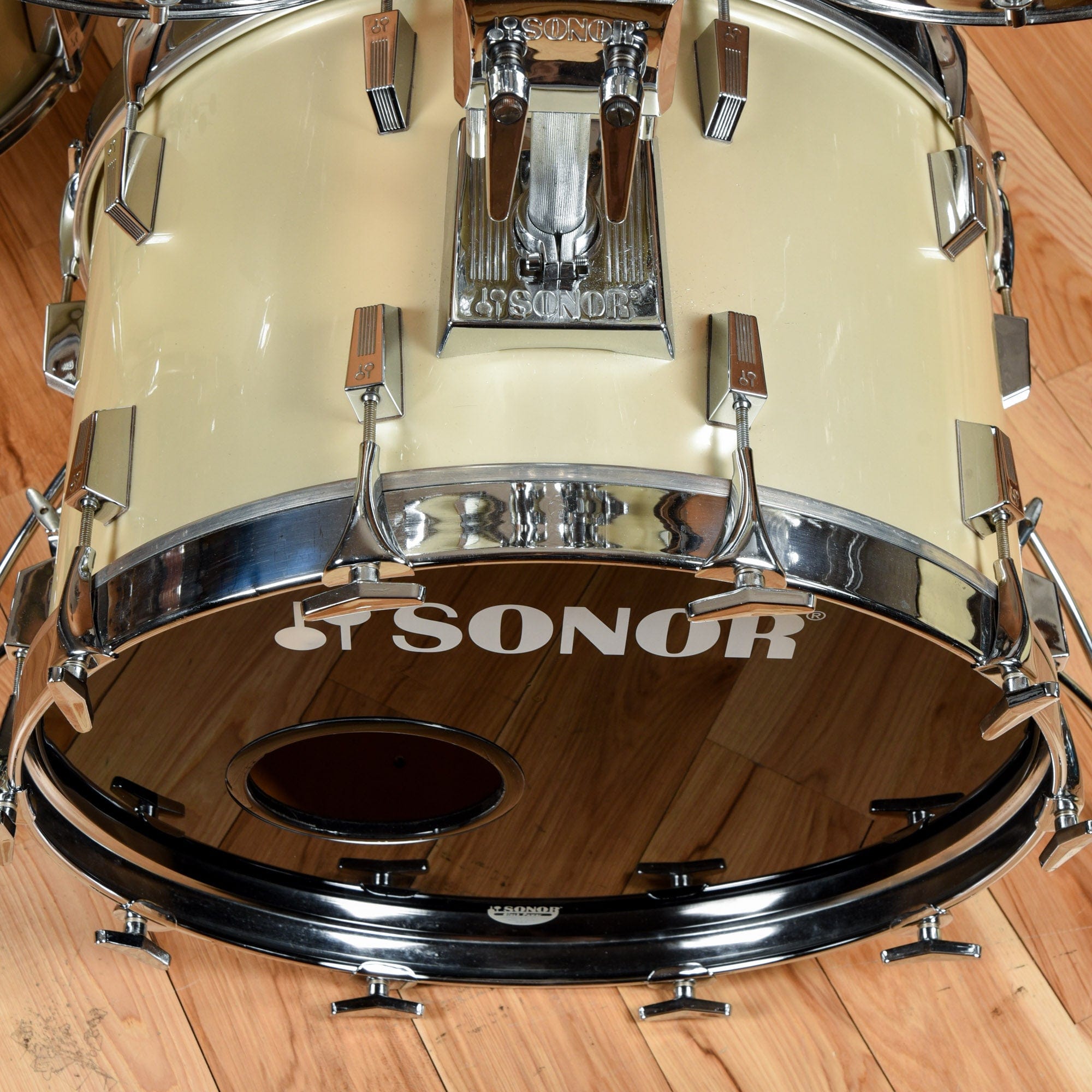 Sonor Phonic 13/14/16/22 Drum Kit White 1980s – Chicago Music Exchange