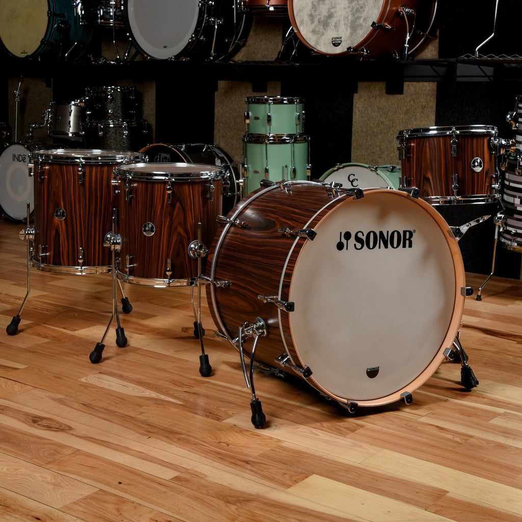 Sonor S Classix 13/14/16/24 Drum Kit Rosewood – Chicago Music