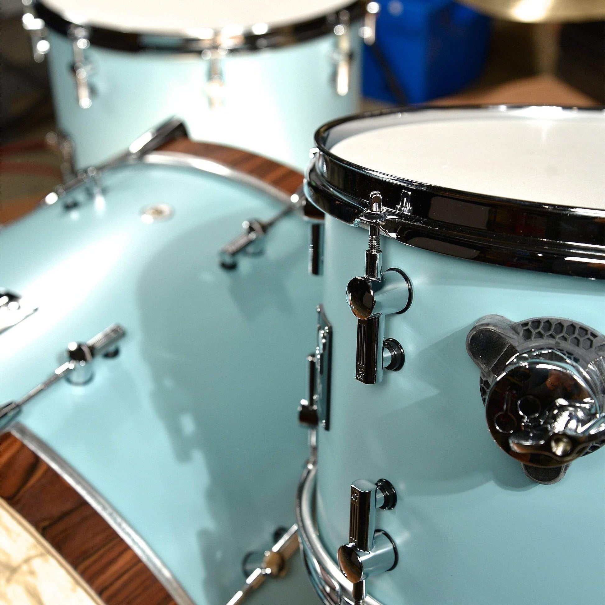 Sonor SQ1 13/16/24 3pc. Drum Kit Cruiser Blue Drums and Percussion / Acoustic Drums / Full Acoustic Kits