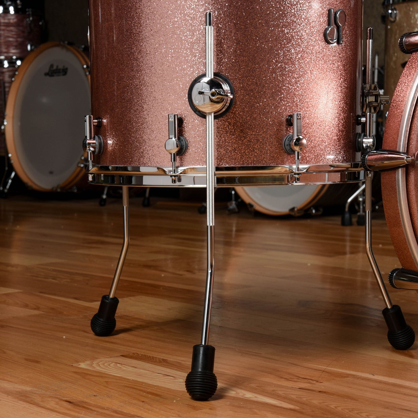 Sonor SQ2 13/16/22 3pc. Beech Drum Kit Bright Copper Sparkle Drums and Percussion / Acoustic Drums / Full Acoustic Kits