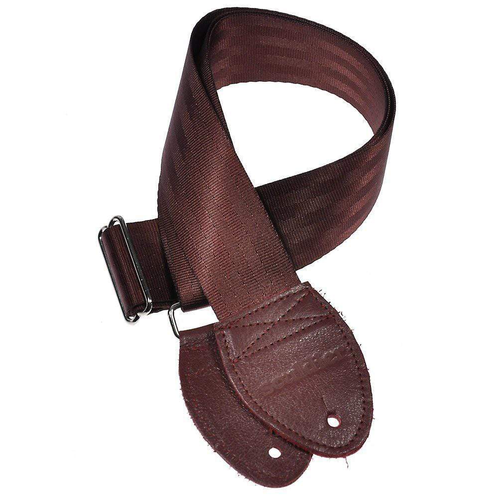 Souldier Guitar Strap - Plain Burgundy Accessories / Straps