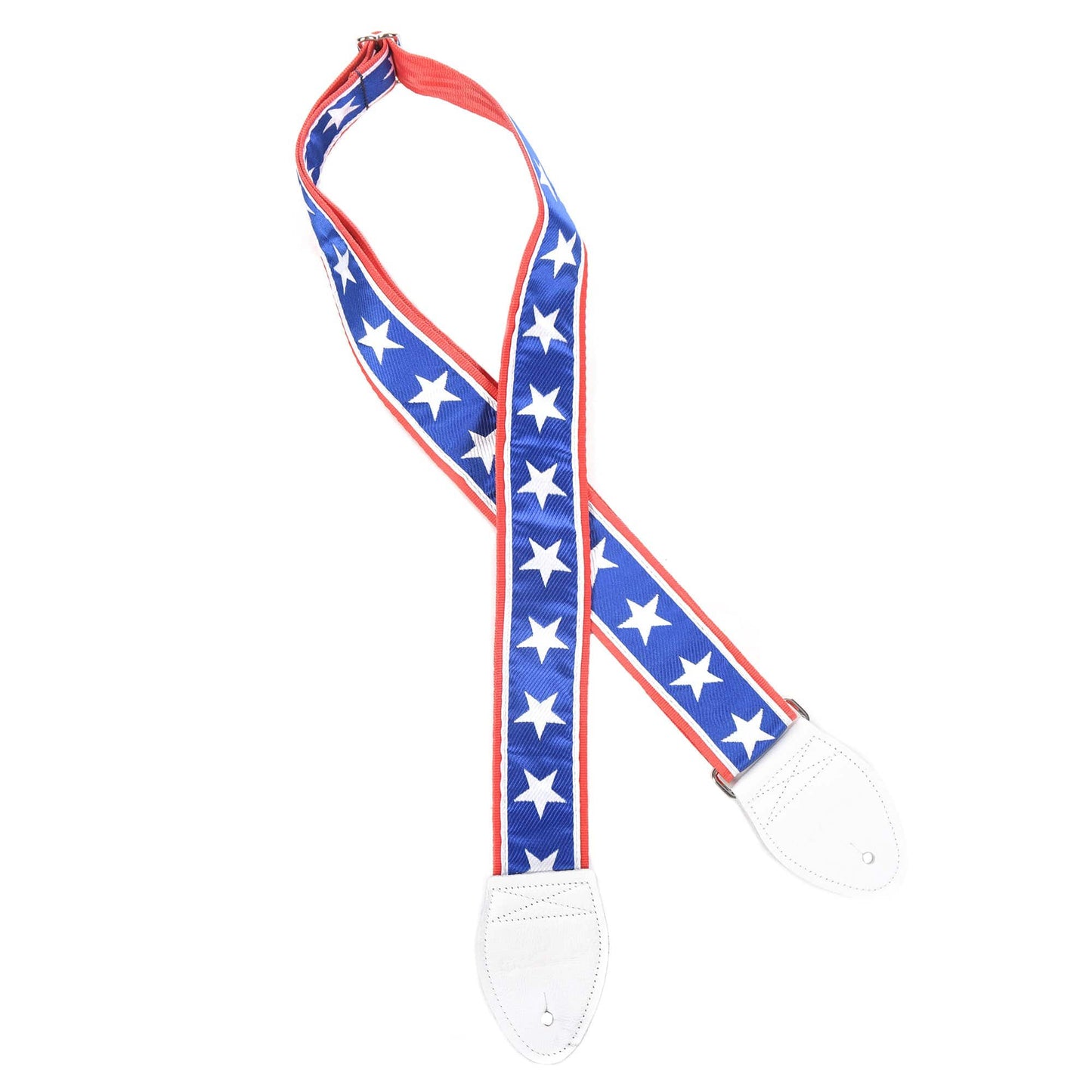 Souldier Knievel White Blue (Red Belt & White Ends) Accessories / Straps