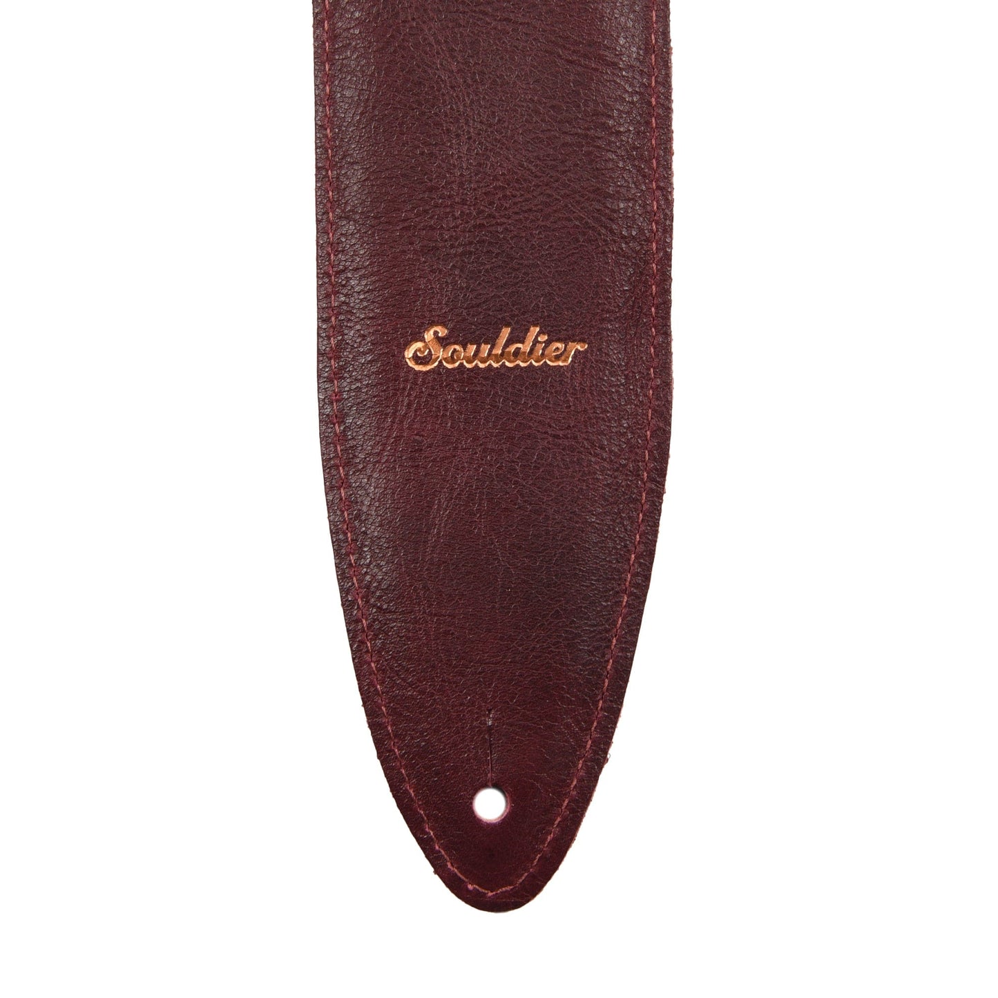 Souldier Reversible Metallic Torpedo Strap - Bronze, Burgundy, and Black Accessories / Straps