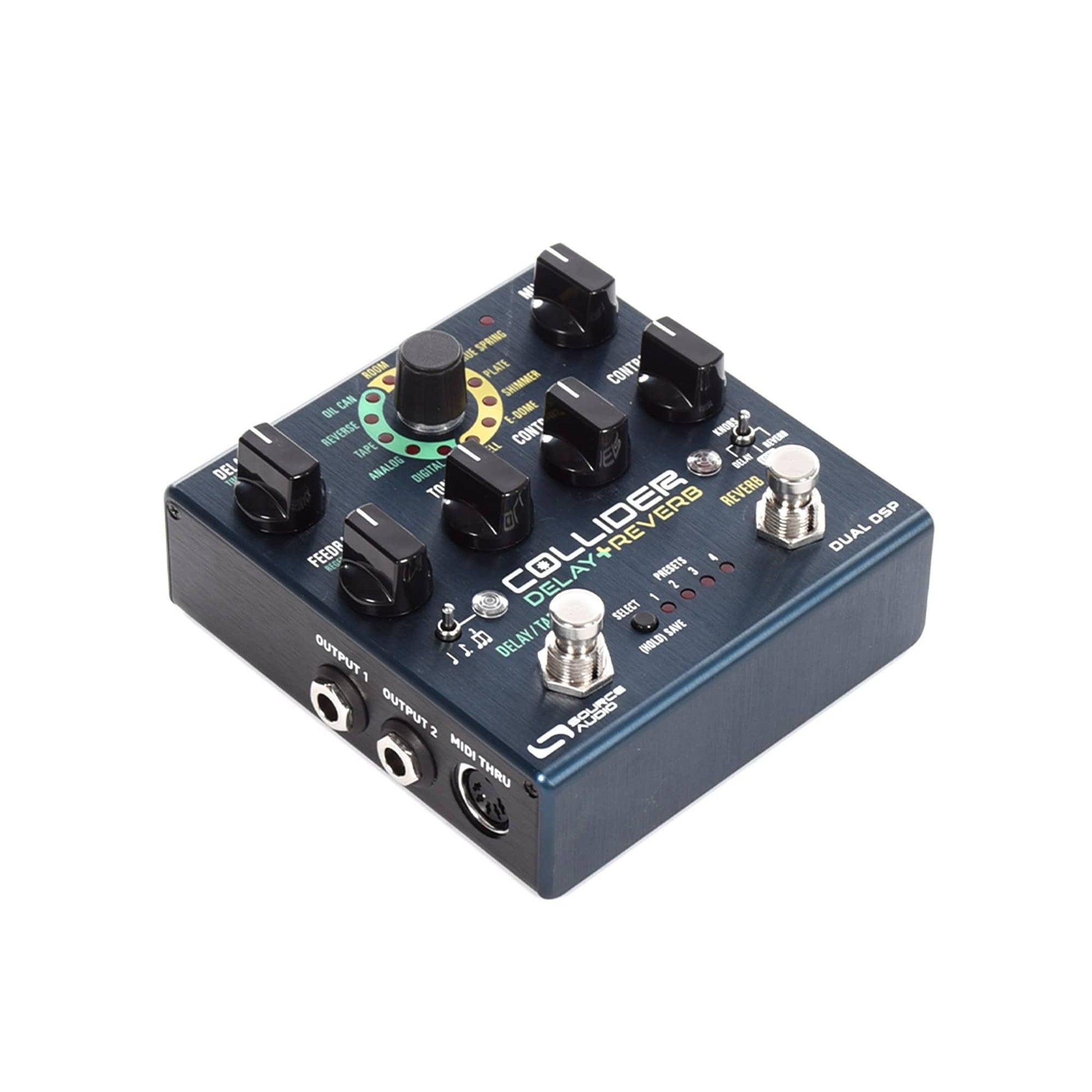 Source Audio Collider Stereo Delay and Reverb Effects and Pedals / Delay