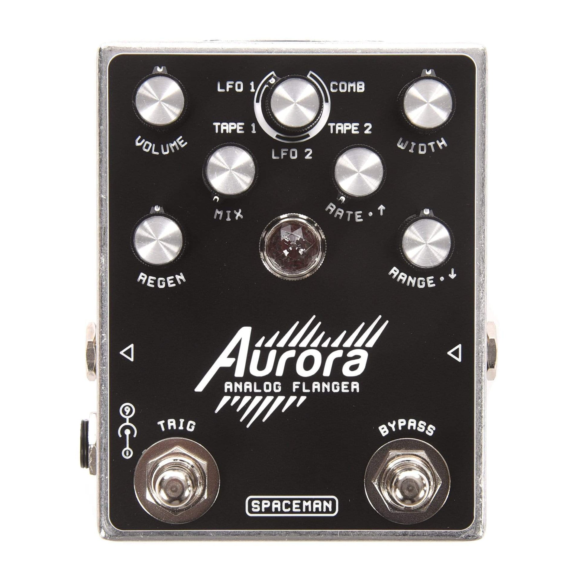 Spaceman Aurora Multi-Mode Analog Flanger Silver Effects and Pedals / Flanger