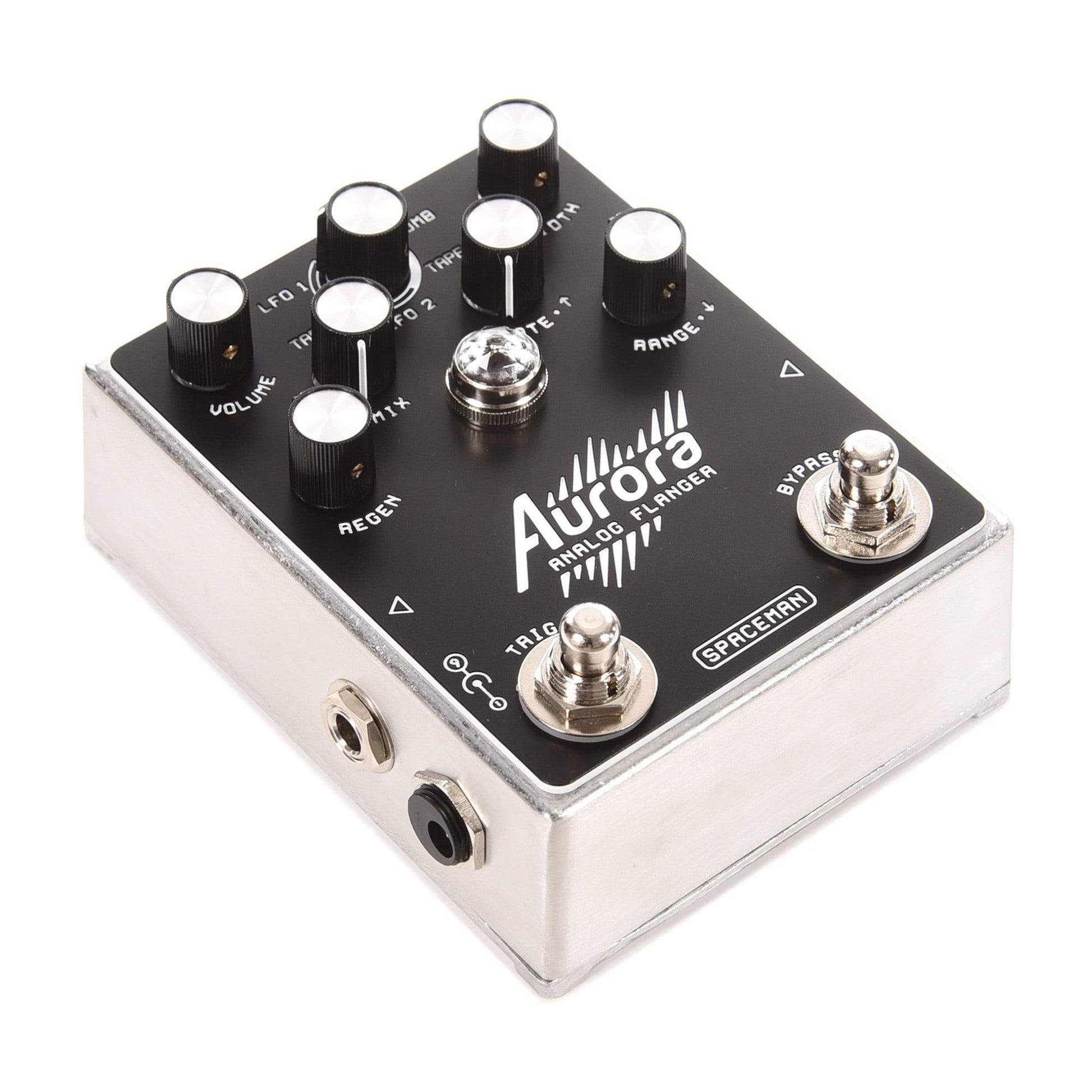 Spaceman Aurora Multi-Mode Analog Flanger Silver Effects and Pedals / Flanger