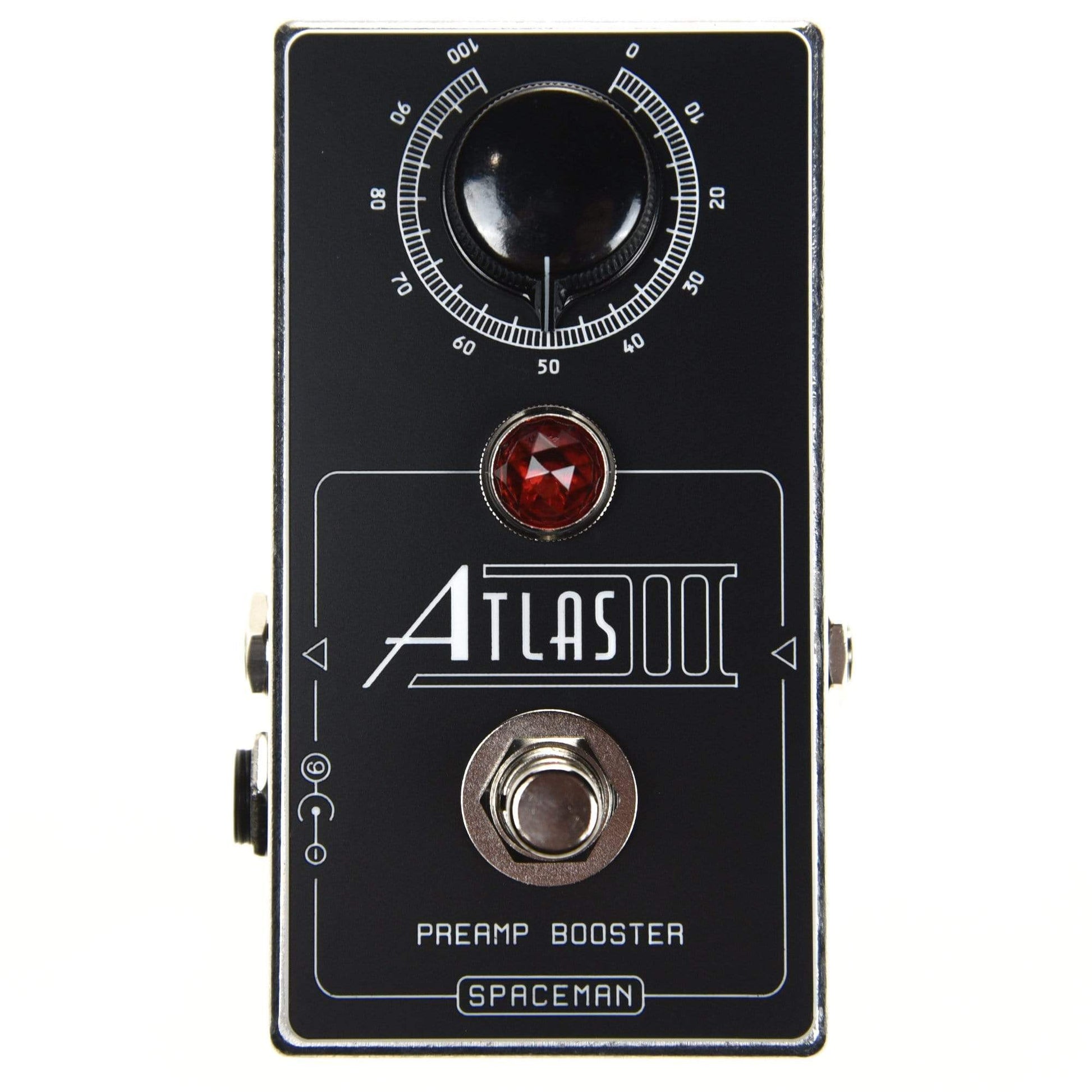 Spaceman Atlas III Discrete Preamp Booster Silver Effects and Pedals / Overdrive and Boost