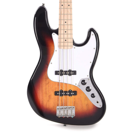 Squier Affinity Jazz Bass 3-Tone Sunburst Bass Guitars / 4-String