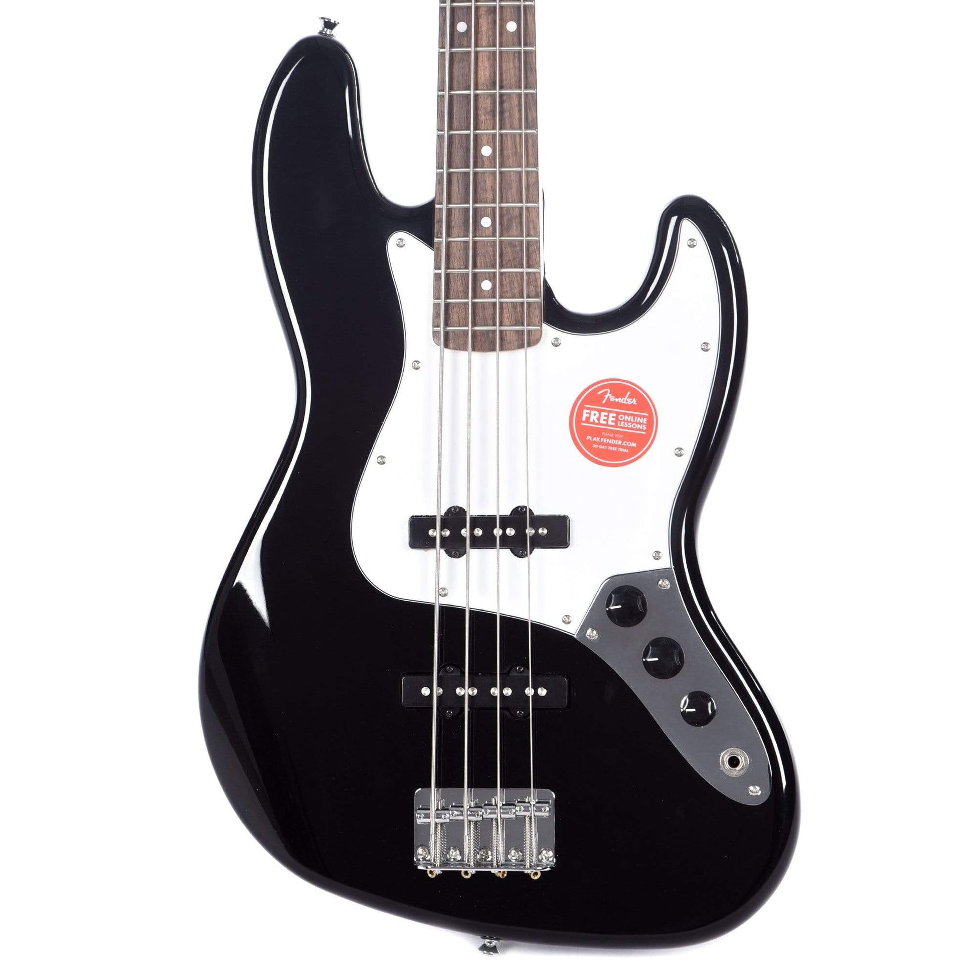 Squier Affinity Jazz Bass Black Bass Guitars / 4-String