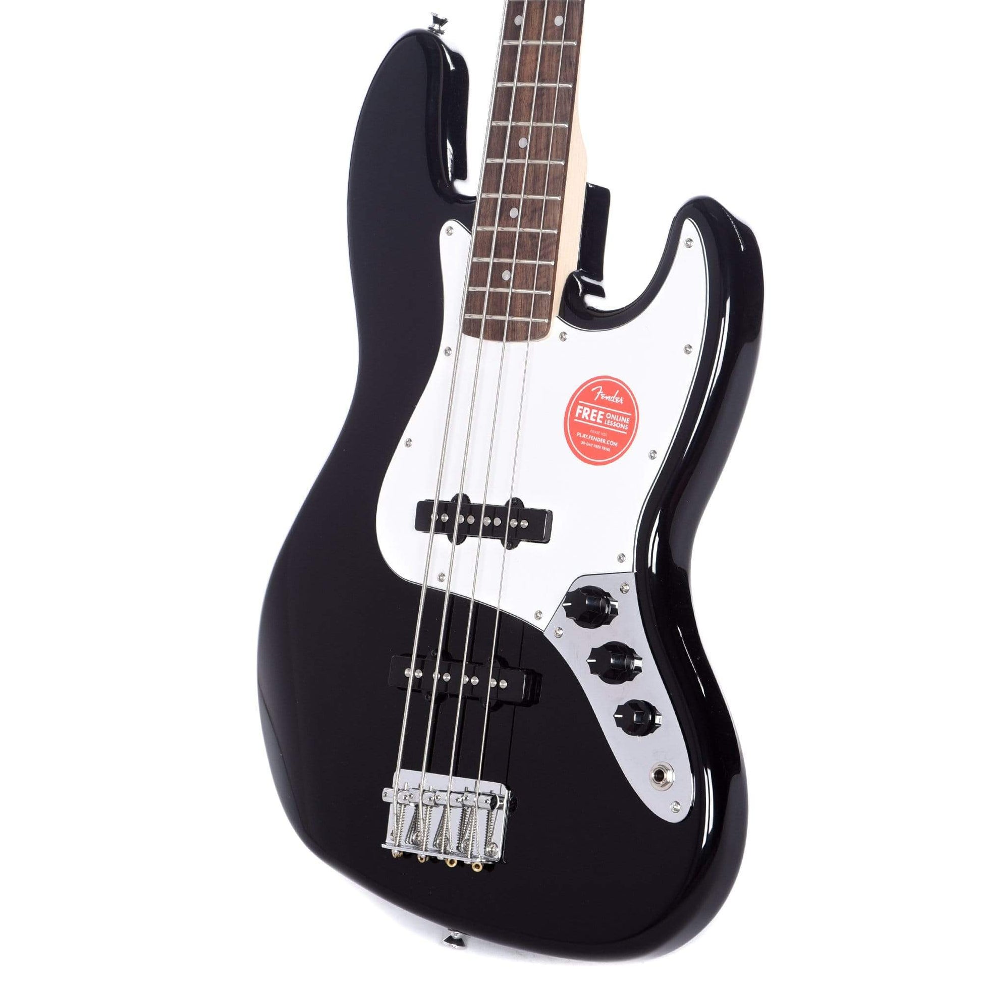 Squier Affinity Jazz Bass Black Bass Guitars / 4-String