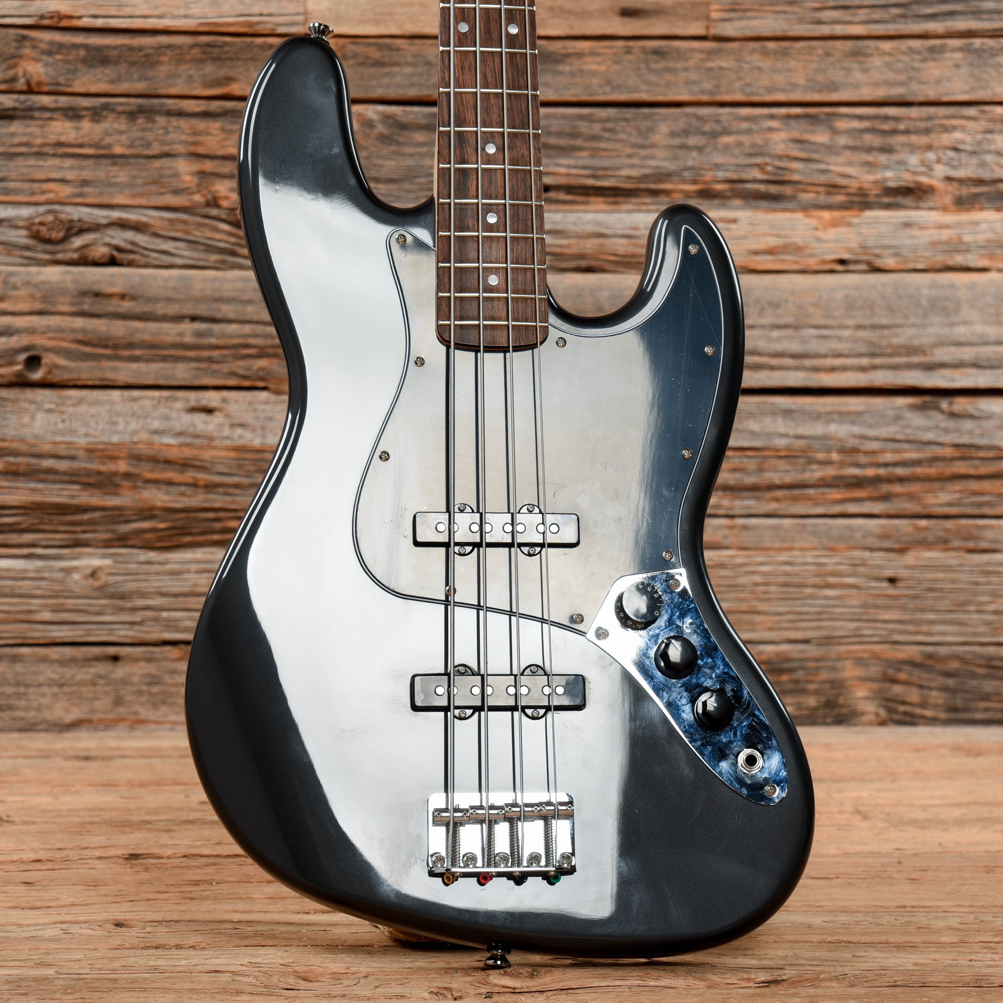 Squier Affinity Jazz Bass Charcoal Frost Metallic Bass Guitars / 4-String