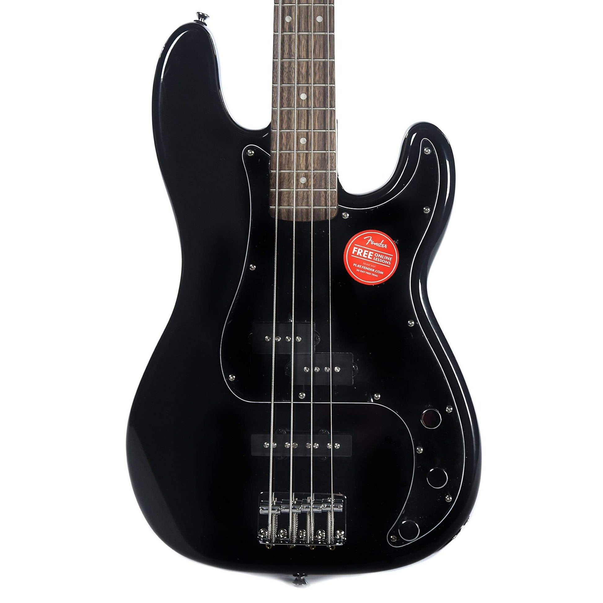 Squier Affinity Precision Bass PJ Black Bass Guitars / 4-String