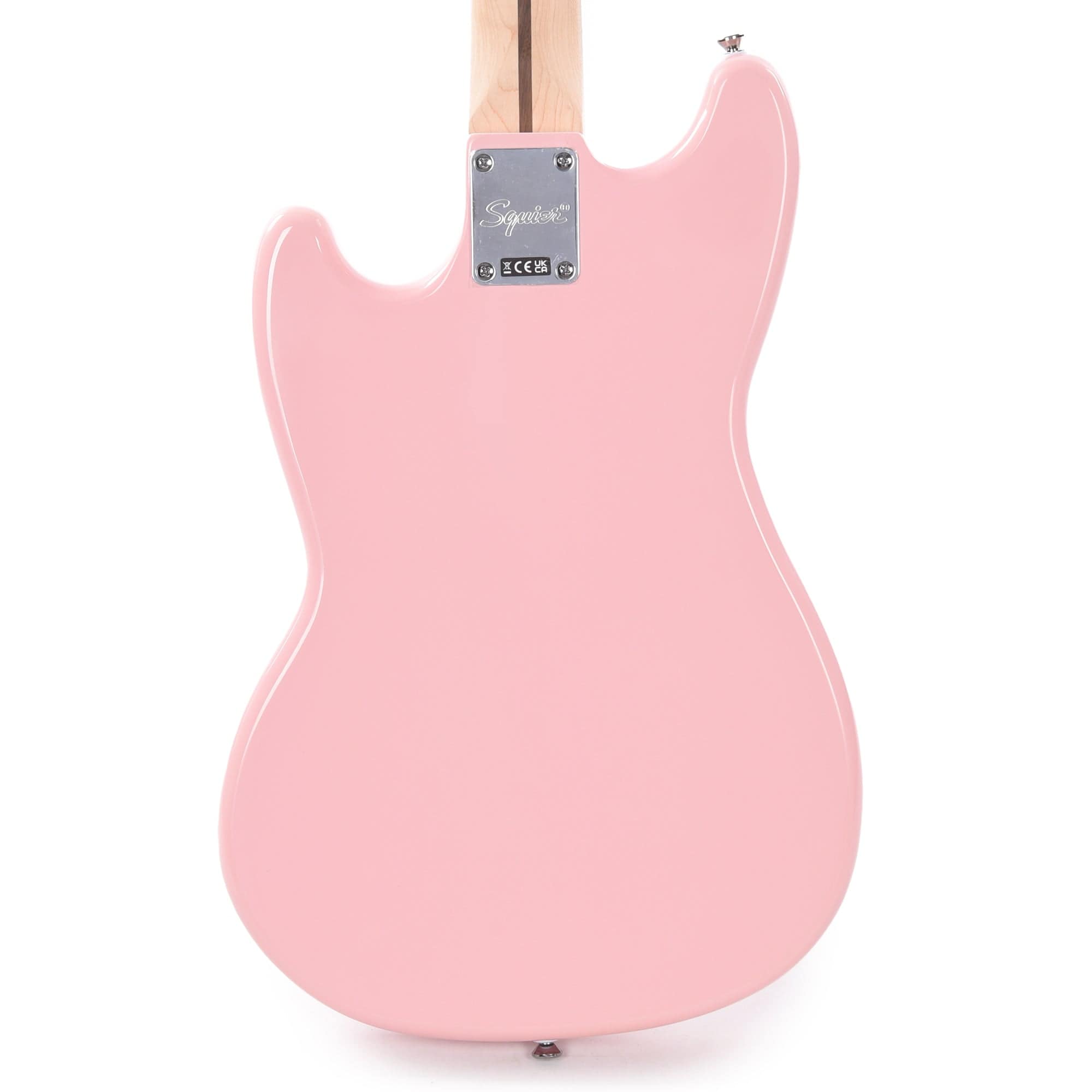 Squier Bronco Bass Shell Pink Bass Guitars / 4-String