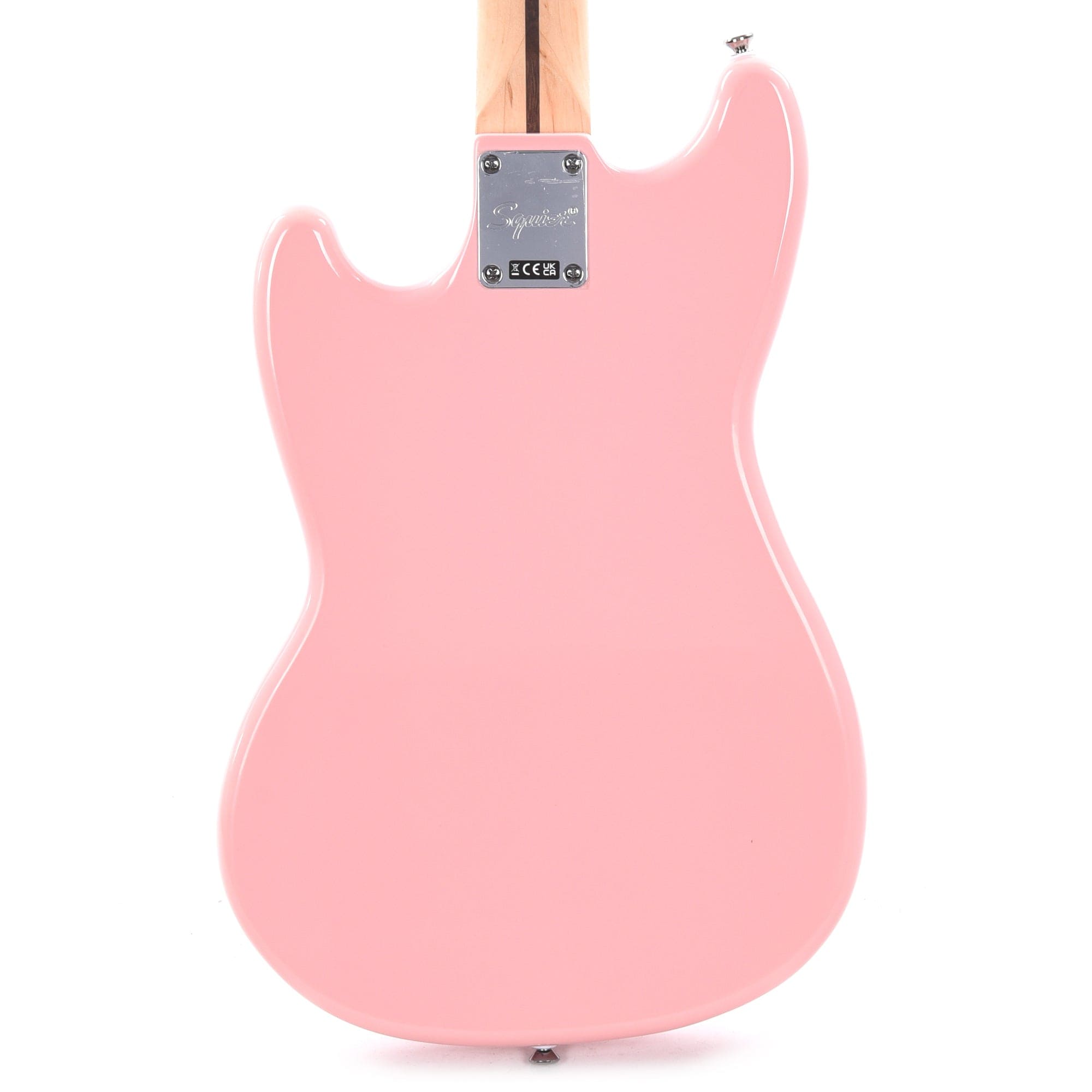 Squier Bronco Bass Shell Pink Bass Guitars / 4-String