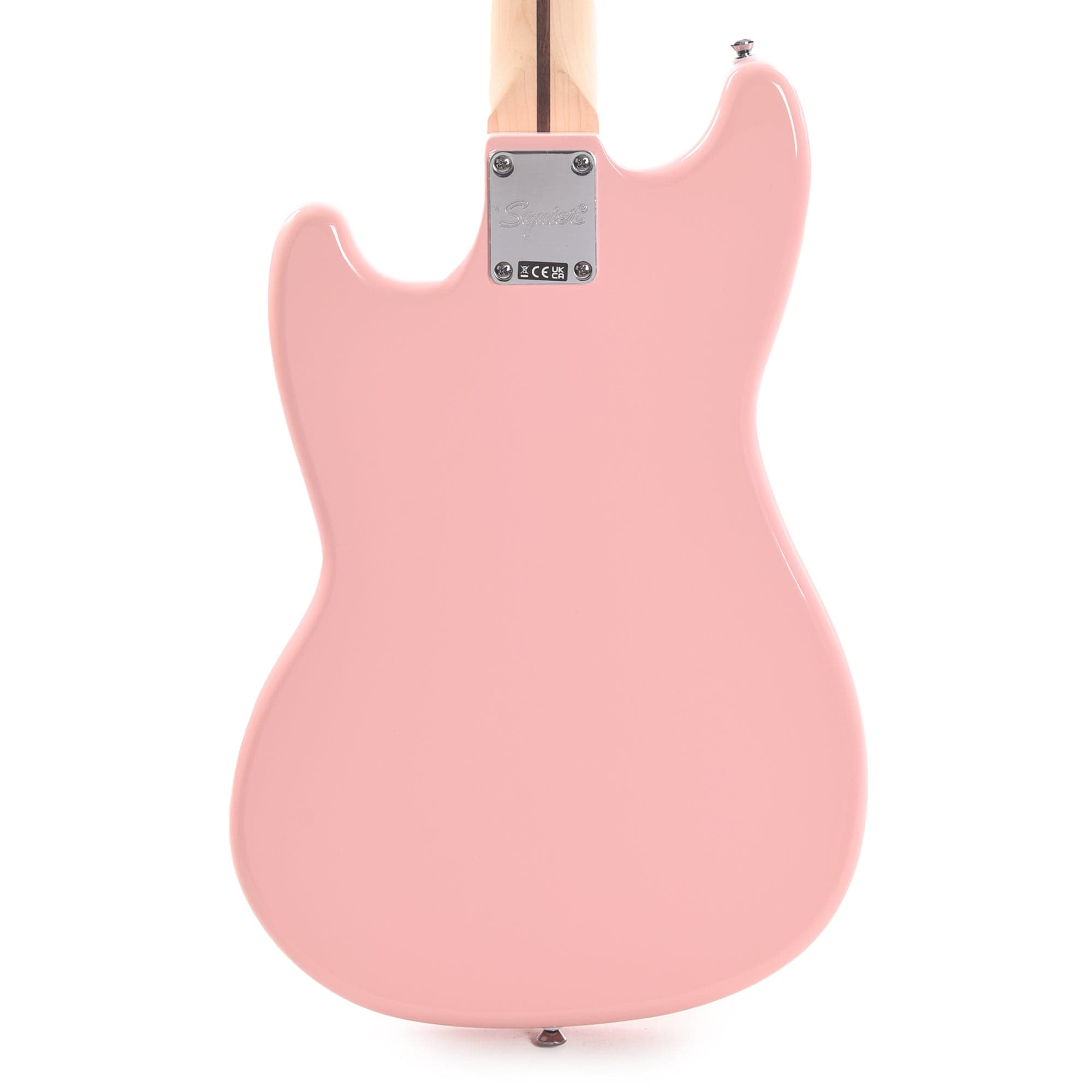 Squier Bronco Bass Shell Pink Bass Guitars / 4-String