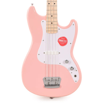 Squier Bronco Bass Shell Pink Bass Guitars / 4-String