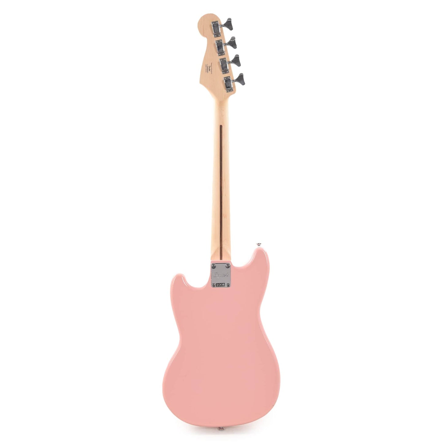 Squier Bronco Bass Shell Pink Bass Guitars / 4-String