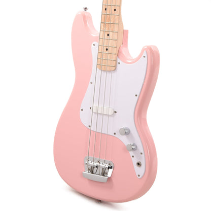 Squier Bronco Bass Shell Pink Bass Guitars / 4-String