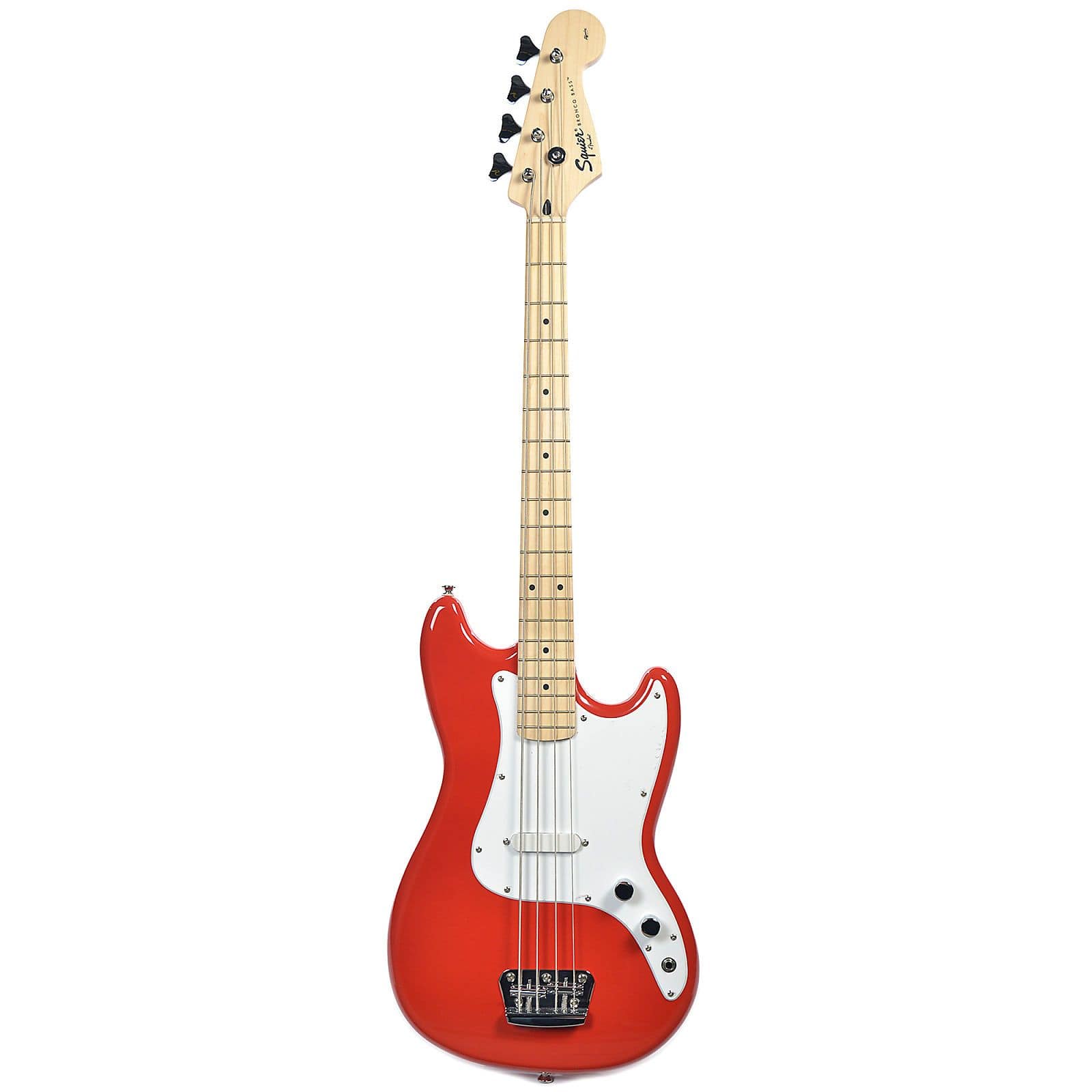 Squier Bronco Bass Torino Red Bass Guitars / 4-String