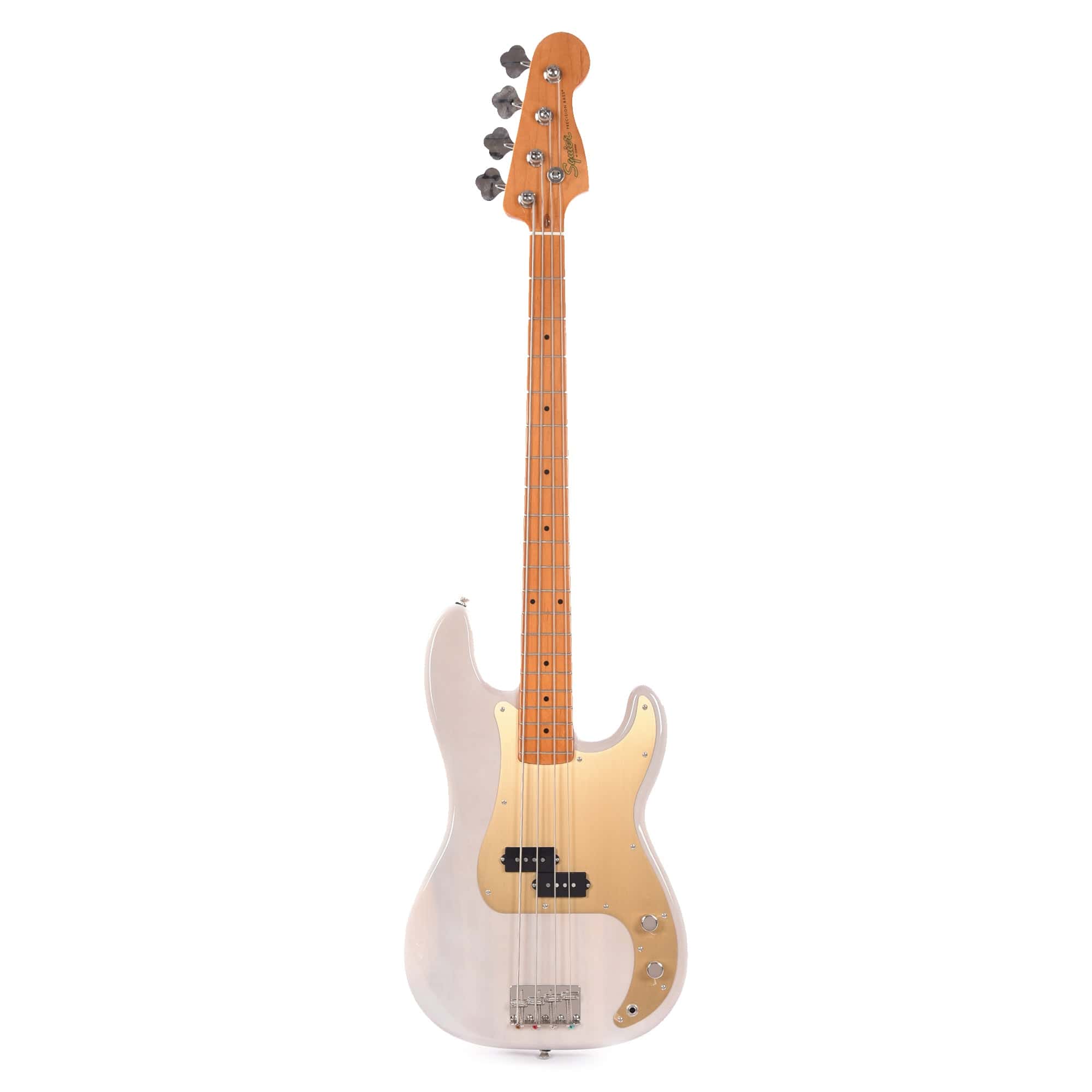 Squier Classic Vibe Late '50s Precision Bass White Blonde w/Gold Anodized Pickguard Bass Guitars / 4-String