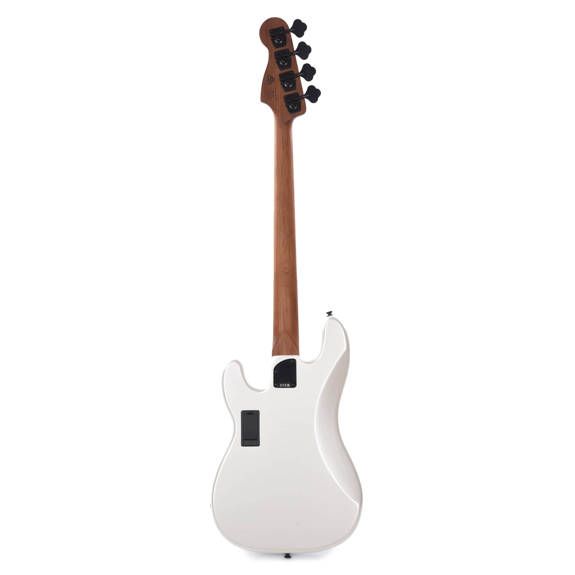 Squier Contemporary Active Precision Bass PH Pearl White w/Black Pickguard Bass Guitars / 4-String