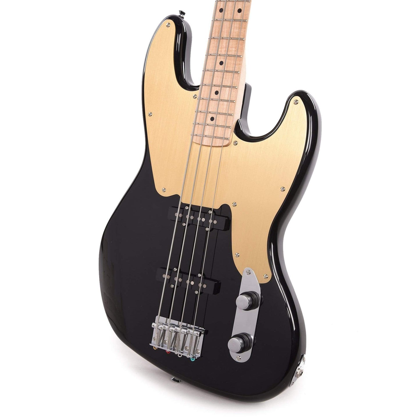 Squier Paranormal Jazz Bass '54 Black Bass Guitars / 4-String