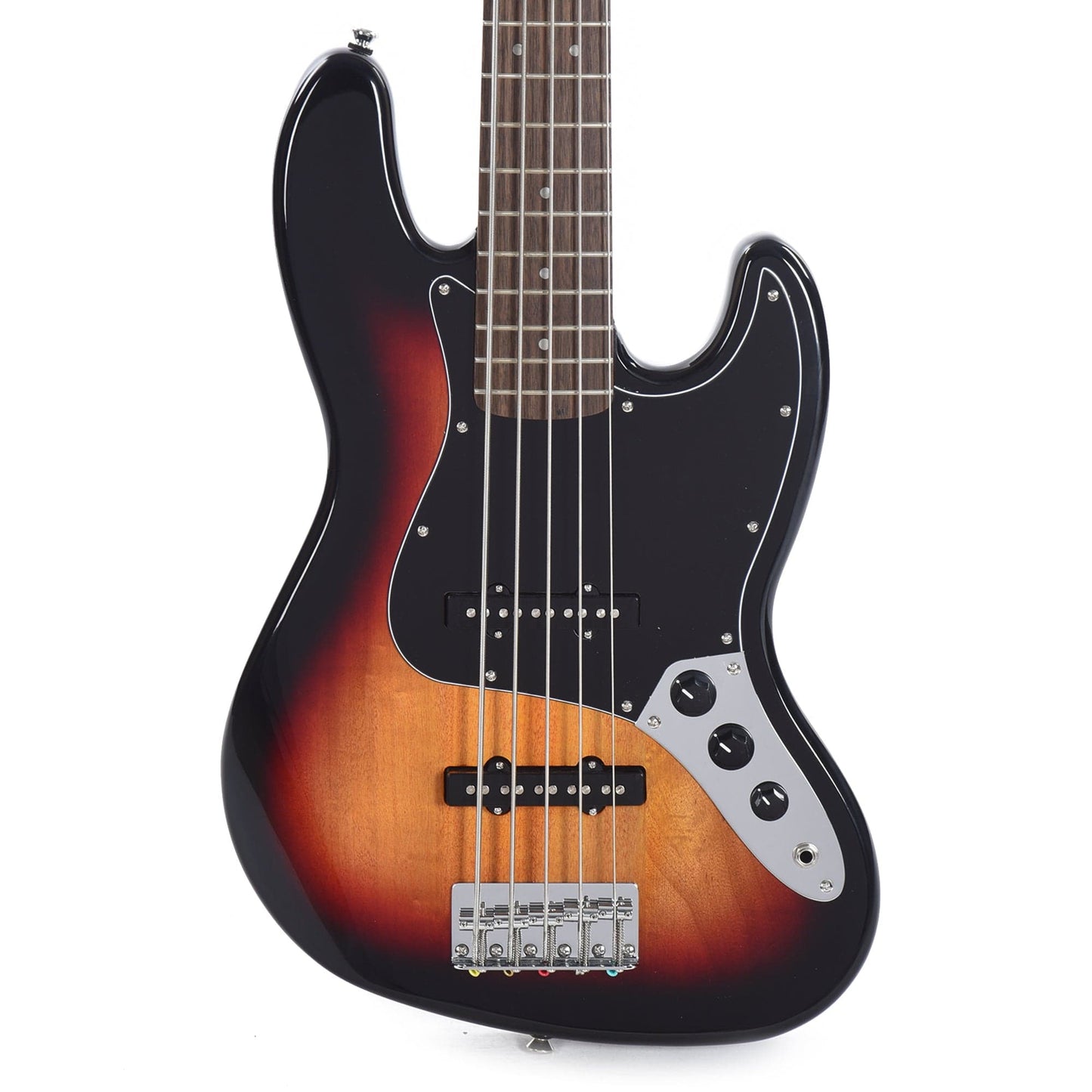 Squier Affinity Jazz Bass V 3-Tone Sunburst Bass Guitars / 5-String or More