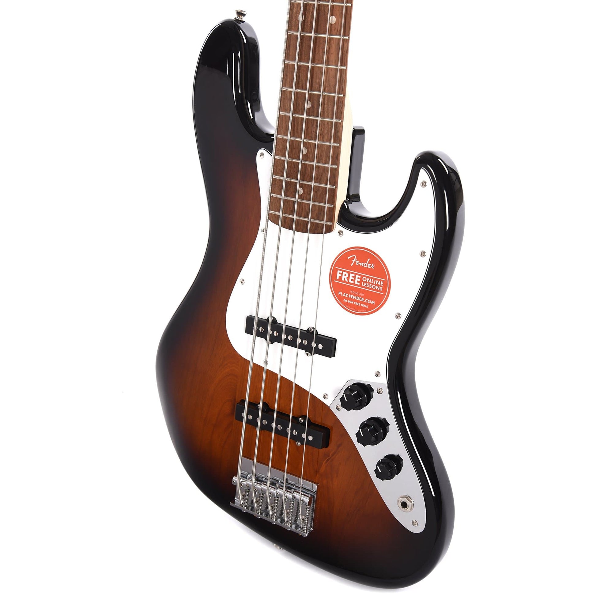 Squier Affinity Jazz Bass V 5-String Brown Sunburst Bass Guitars / 5-String or More