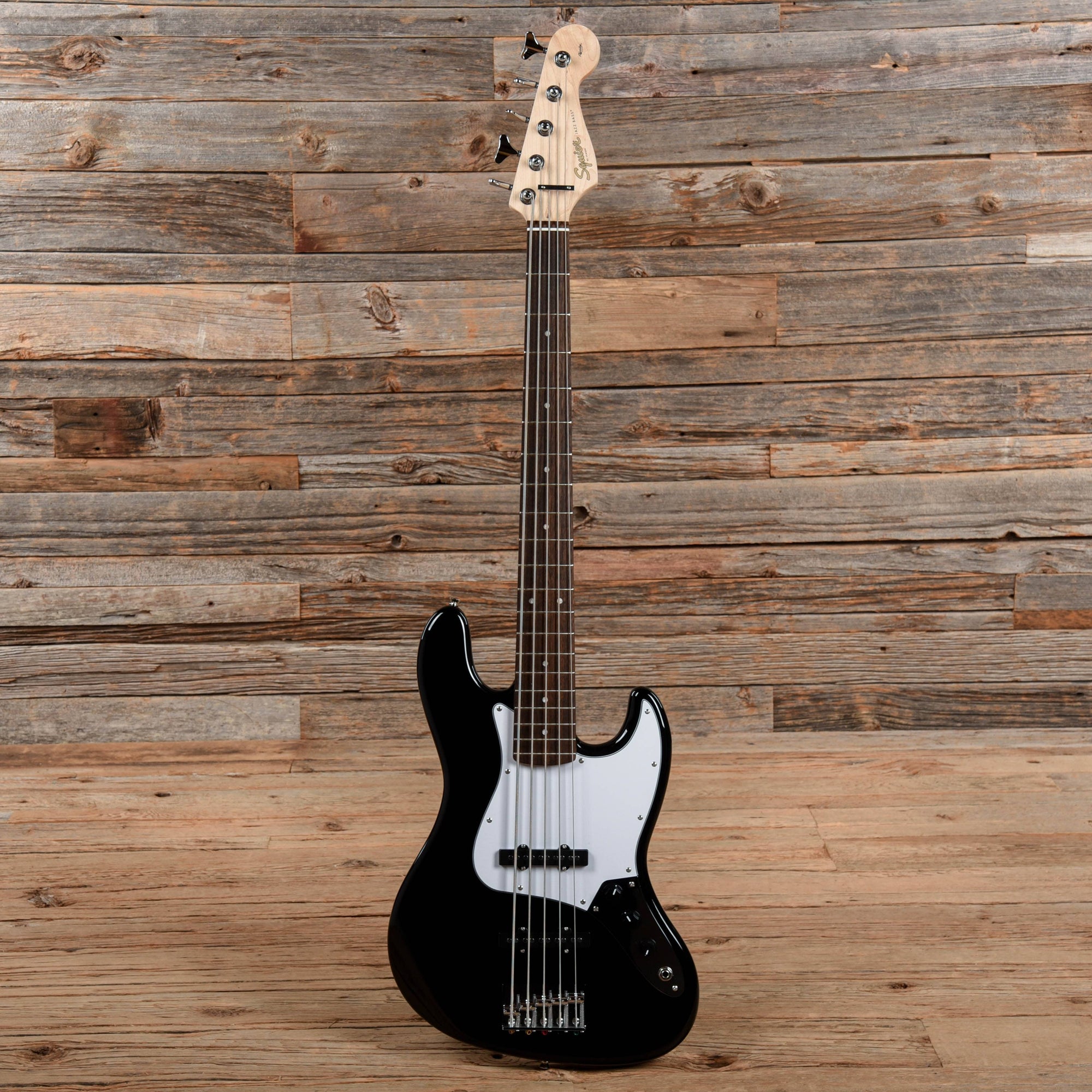 Squier Affinity Jazz Bass V Black 2021 – Chicago Music Exchange