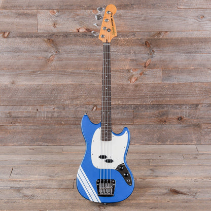 Squier Classic Vibe '60s Competition Mustang Bass Lake Placid Blue w/Olympic White Stripe Bass Guitars / 5-String or More