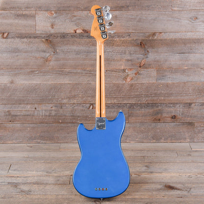 Squier Classic Vibe '60s Competition Mustang Bass Lake Placid Blue w/Olympic White Stripe Bass Guitars / 5-String or More