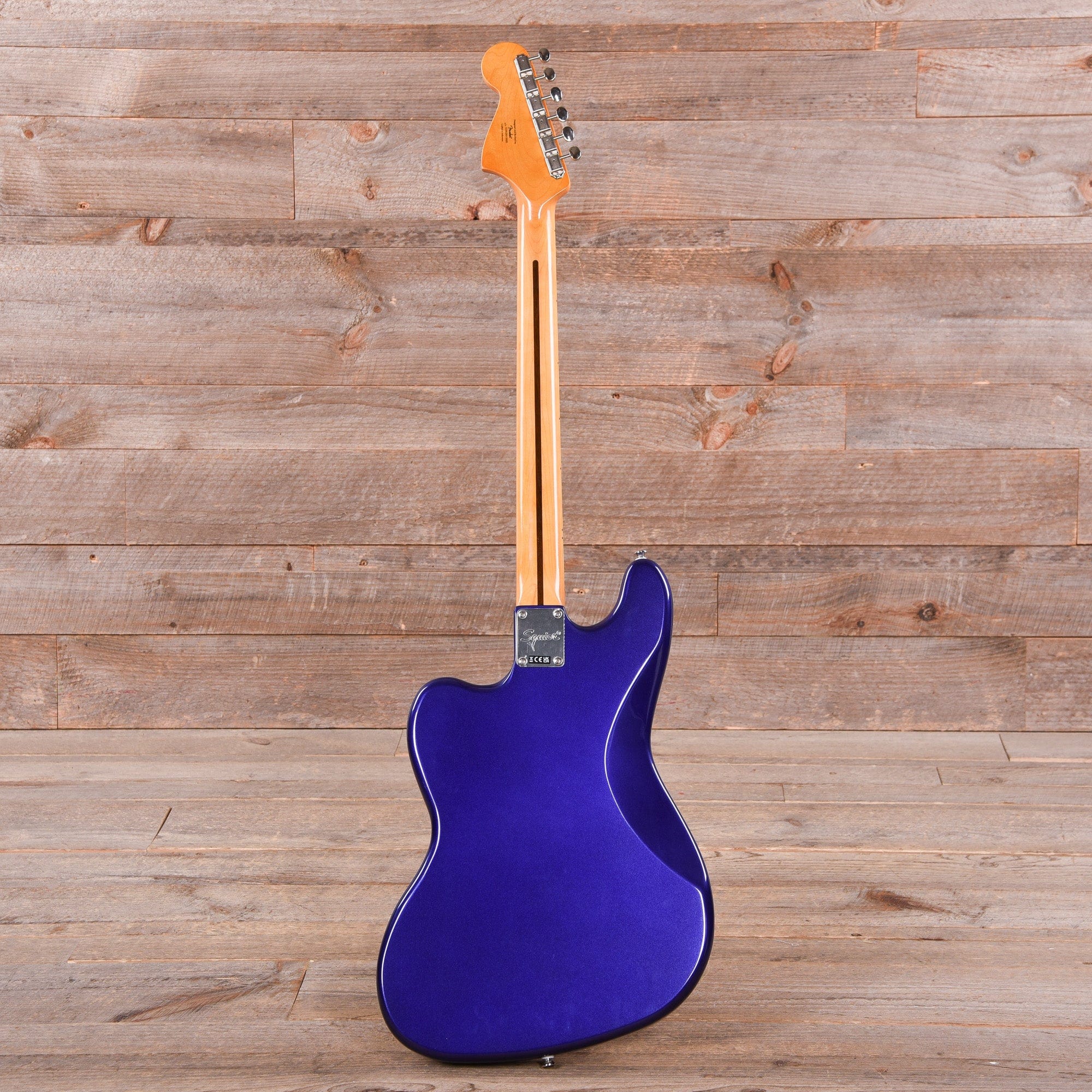 Squier Classic Vibe Bass VI Purple Metallic w/Matching Headcap Bass Guitars / 5-String or More