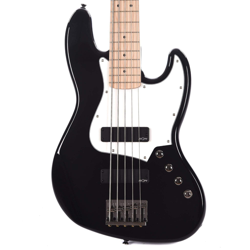 Squier Contemporary Active Jazz Bass HH V Black – Chicago Music