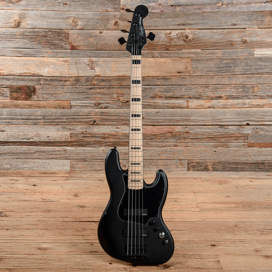 Squier Contemporary Active Jazz Bass V HH Flat Black 2019 Bass Guitars / 5-String or More