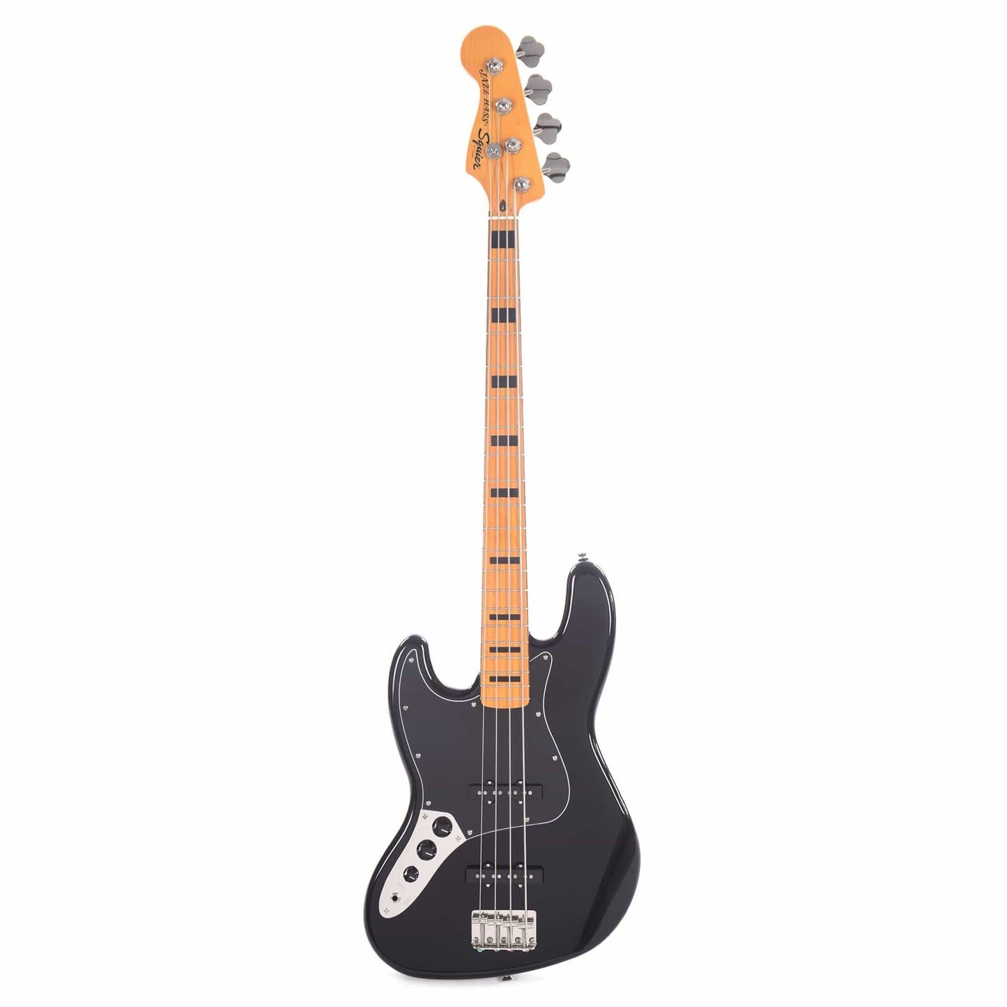 Squier Classic Vibe 70s Jazz Bass Lefty Black Bass Guitars / Left-Handed