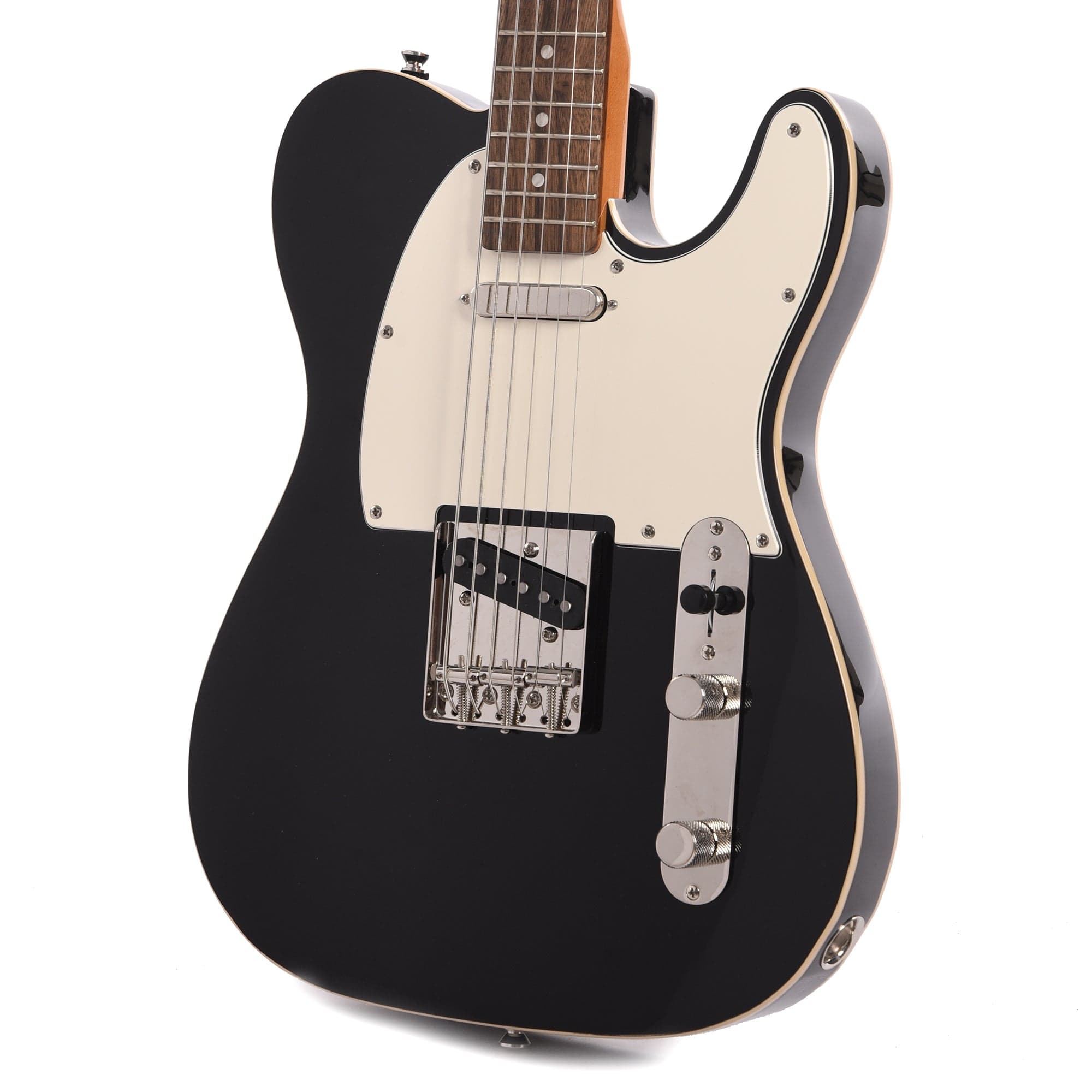 Squier Classic Vibe Baritone Custom Telecaster Black Electric Guitars / Baritone