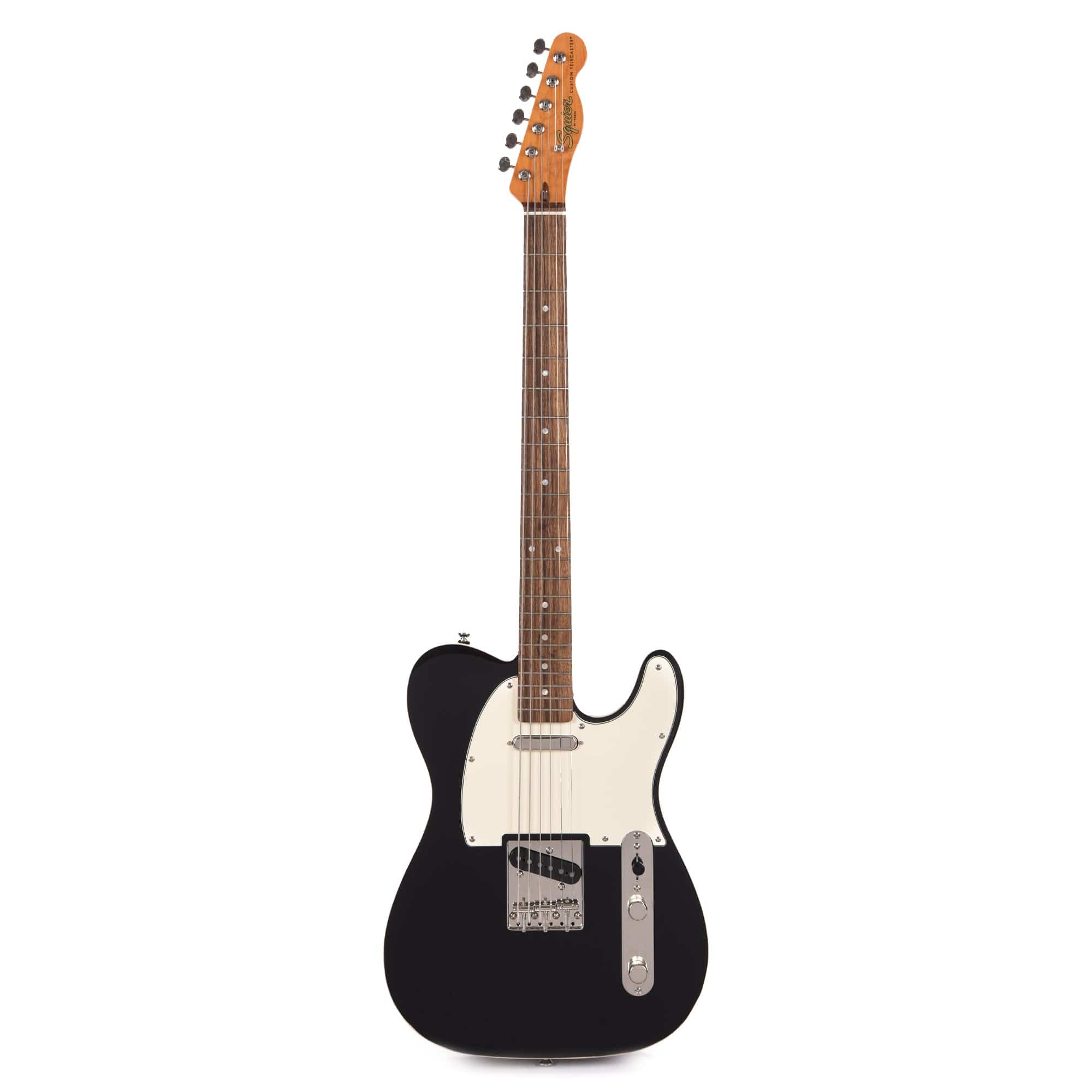 Squier Classic Vibe Baritone Custom Telecaster Black Electric Guitars / Baritone