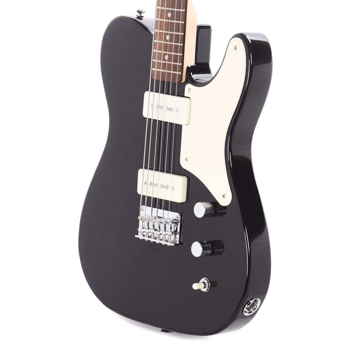 Squier Paranormal Baritone Cabronita Telecaster Black Electric Guitars / Baritone