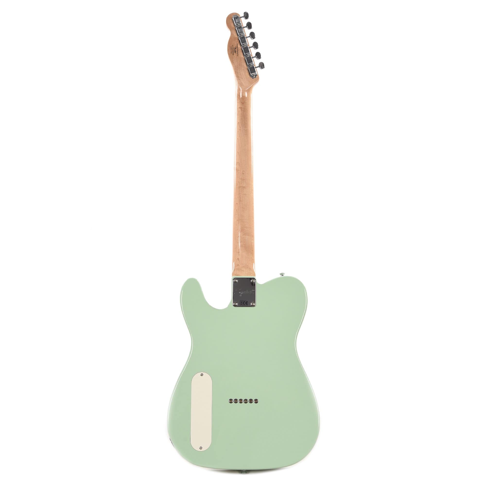 Squier Paranormal Baritone Cabronita Telecaster Surf Green Electric Guitars / Baritone