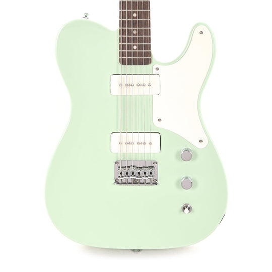 Squier Paranormal Baritone Cabronita Telecaster Surf Green Electric Guitars / Baritone