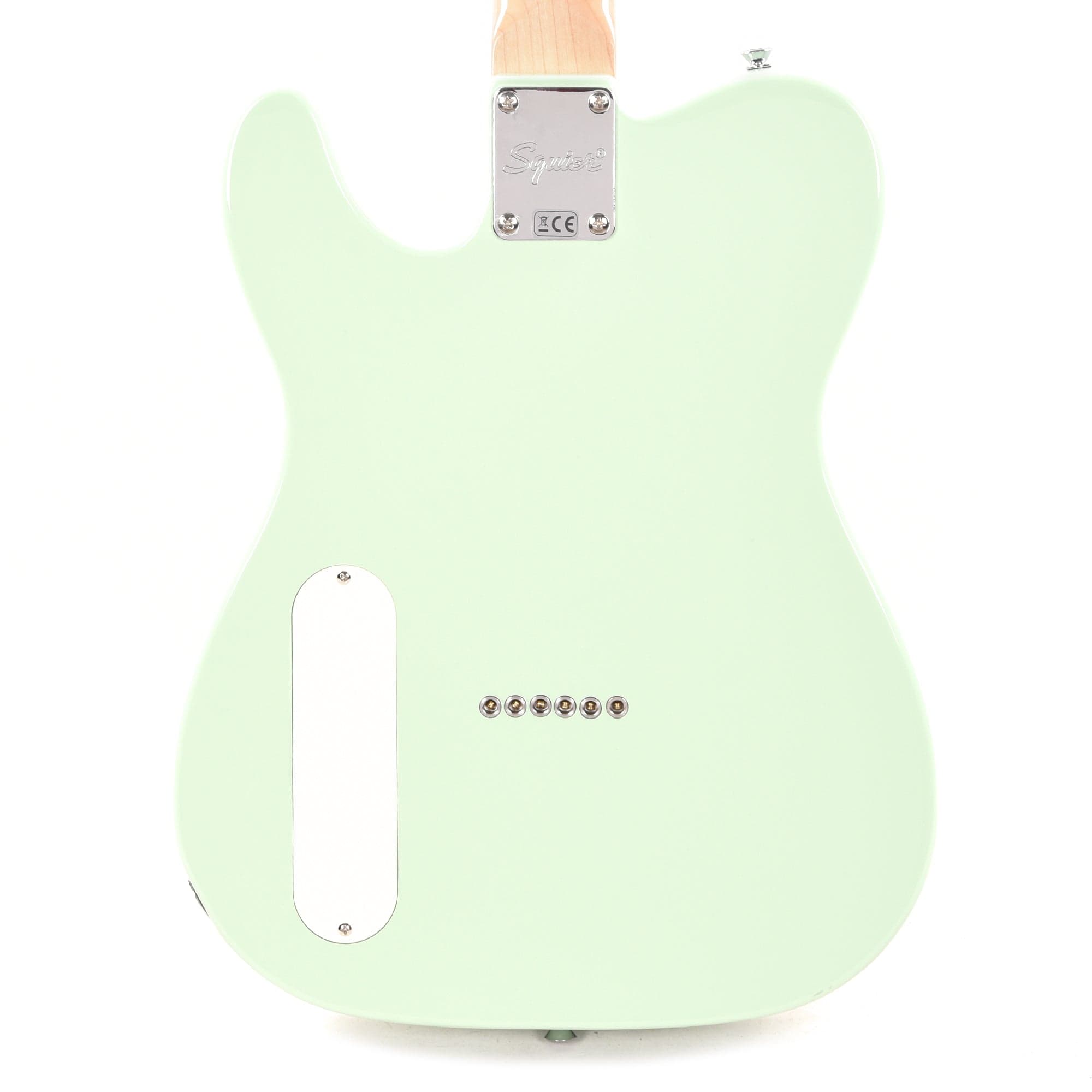 Squier Paranormal Baritone Cabronita Telecaster Surf Green Electric Guitars / Baritone