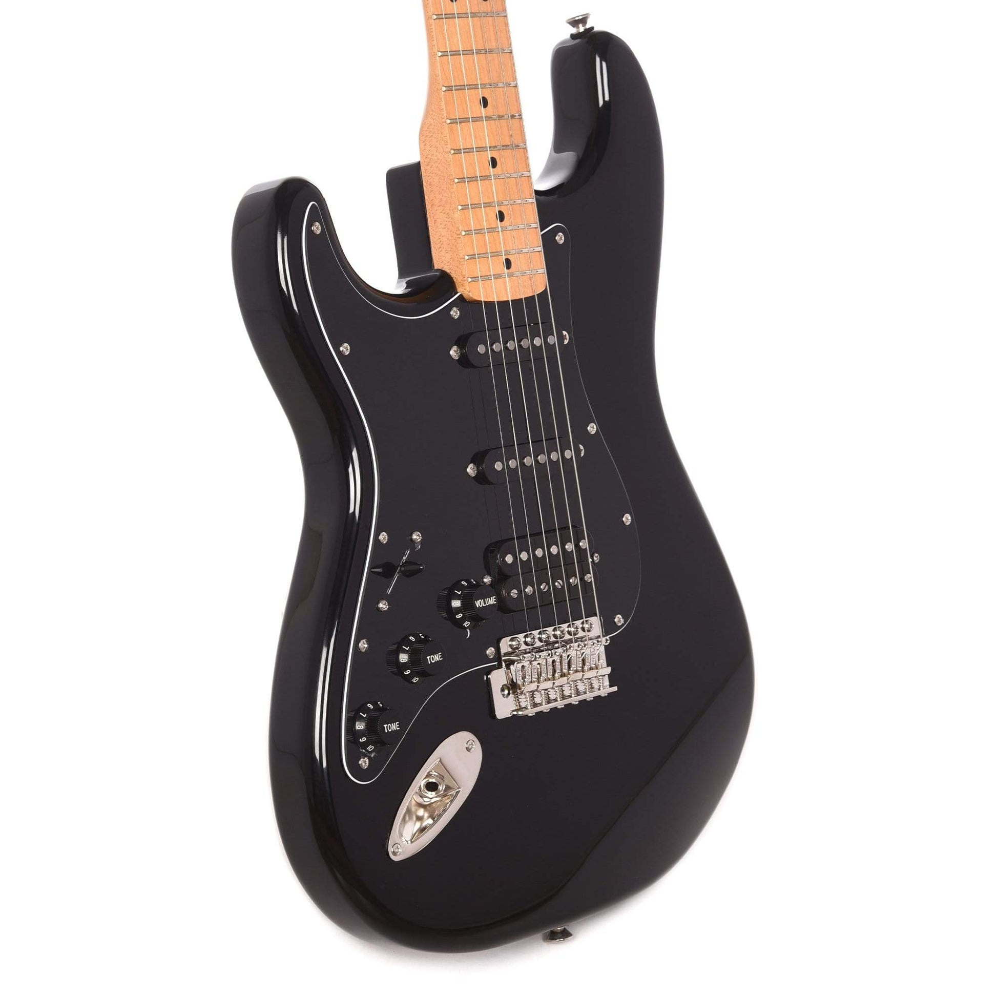 Squier Classic Vibe 70s Stratocaster HSS Lefty Black Electric Guitars / Left-Handed