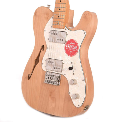 Squier Classic Vibe 70s Telecaster Thinline Natural Electric Guitars / Semi-Hollow