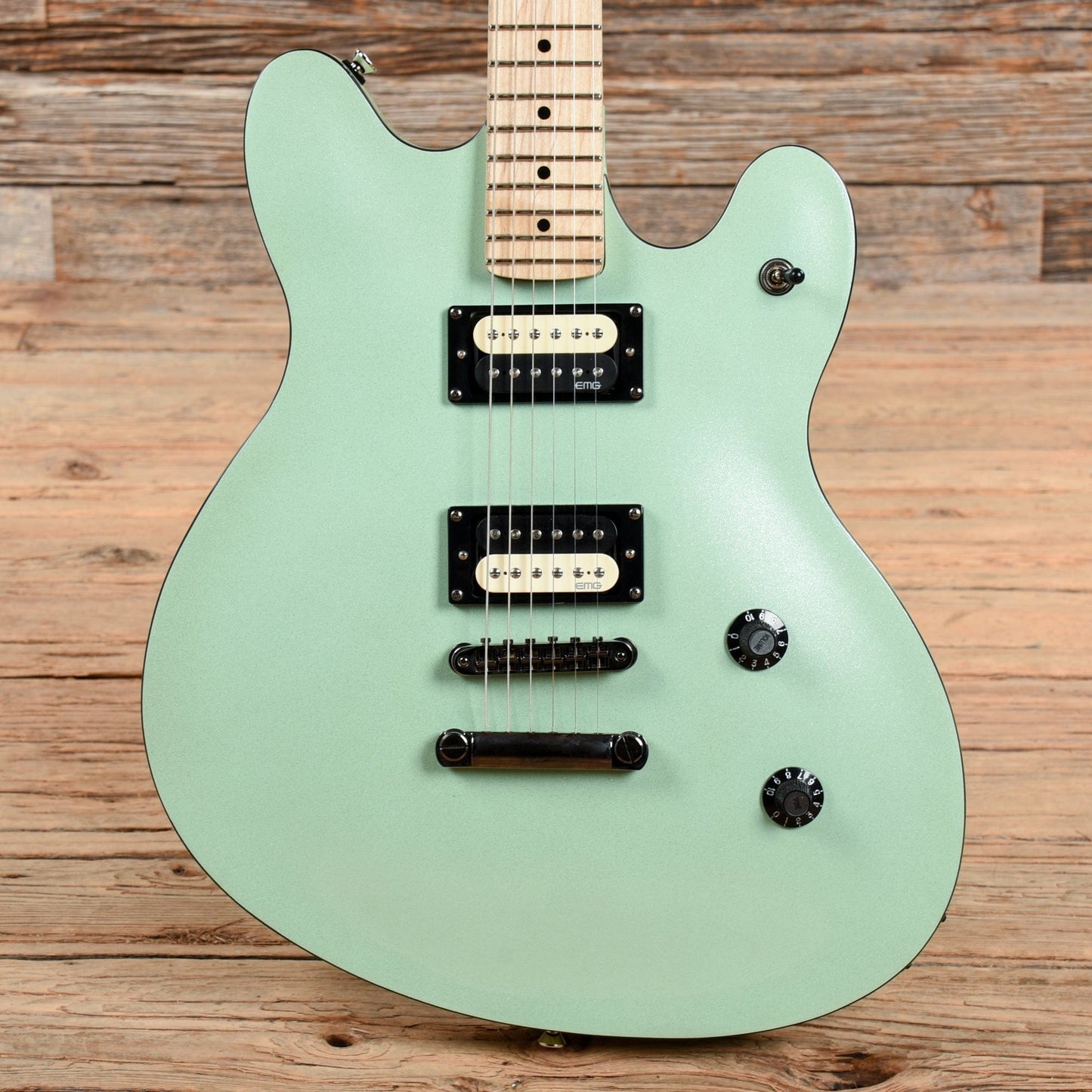 Squier Contemporary Active Starcaster Sea Foam Green 2019 Electric Guitars / Semi-Hollow