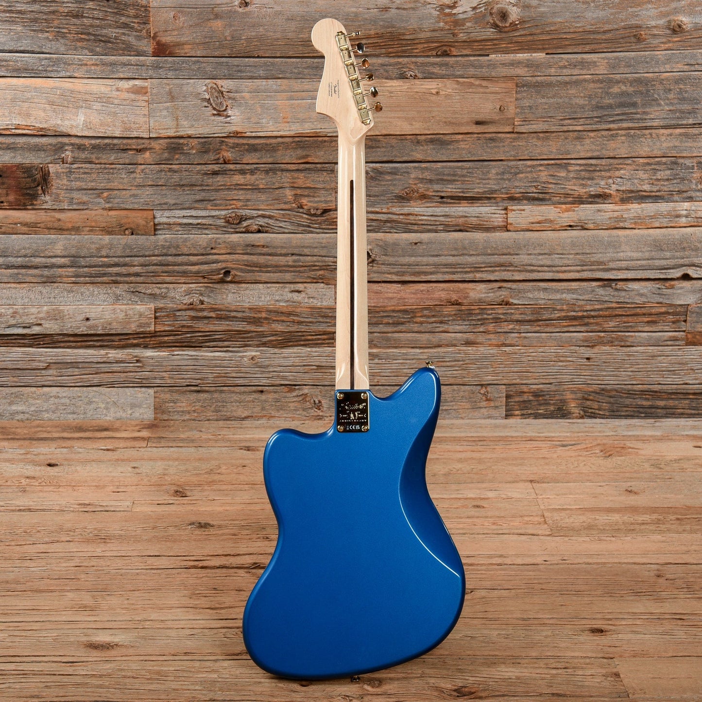 Squier 40th Anniversary Gold Edition Jazzmaster Lake Placid Blue Electric Guitars / Solid Body