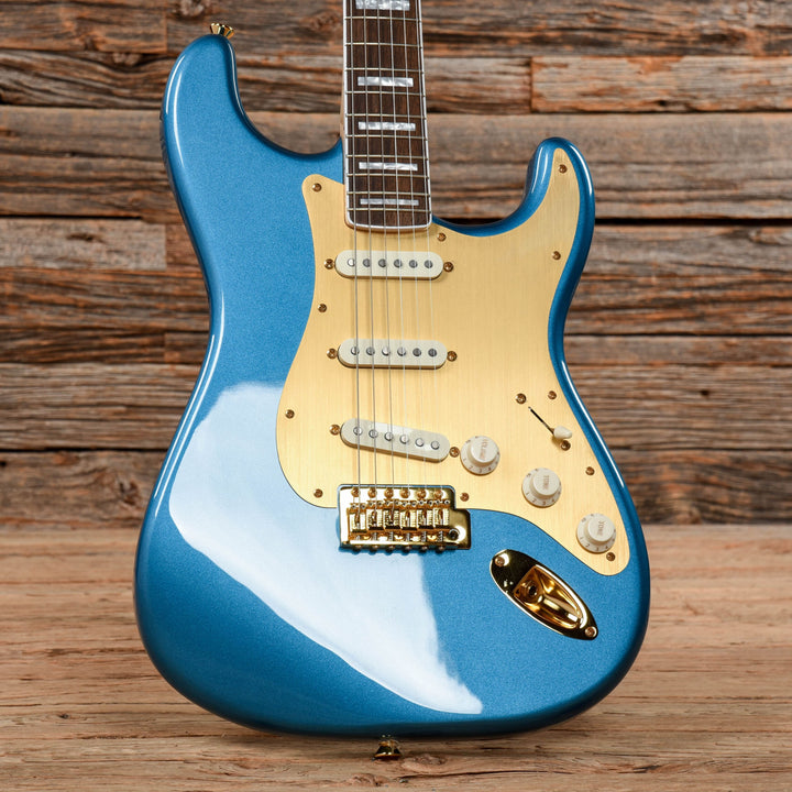 Squier 40th Anniversary Stratocaster Gold Edition Lake Placid Blue 202