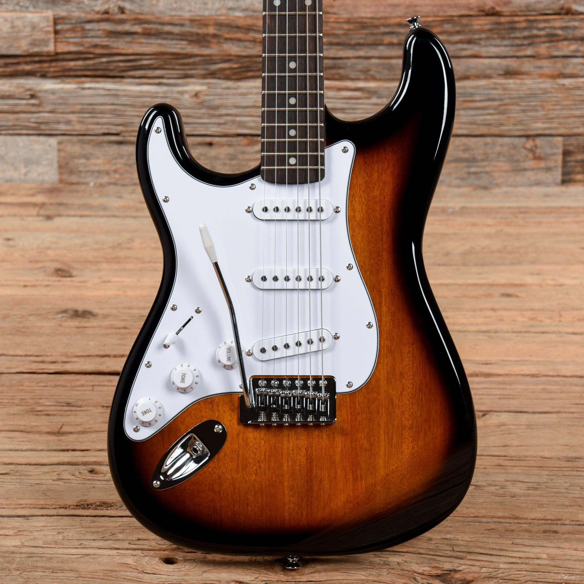 Squier Affinity Series Stratocaster Brown Sunburst 2020 LEFTY Electric Guitars / Solid Body