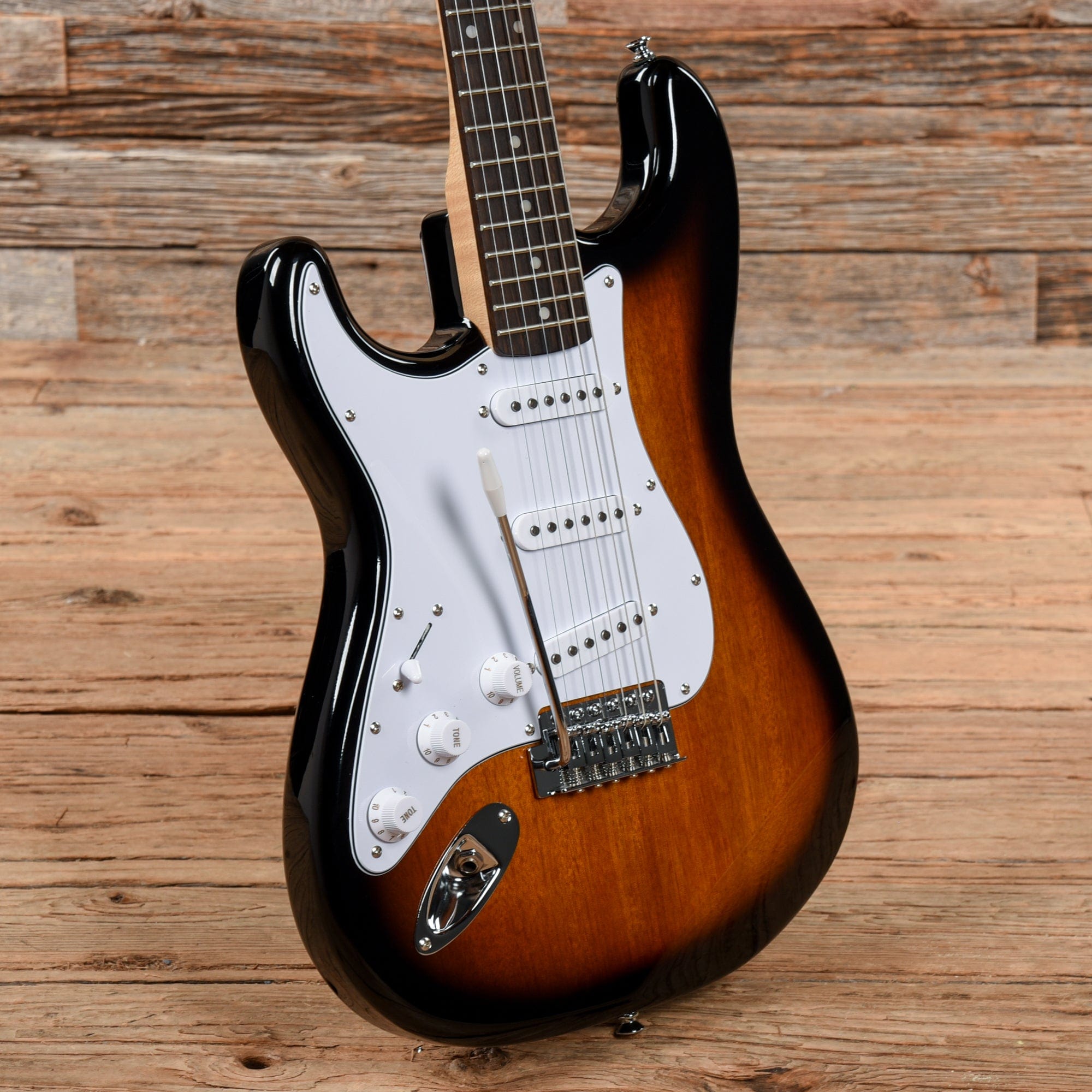 Squier Affinity Series Stratocaster Brown Sunburst 2020 LEFTY Electric Guitars / Solid Body